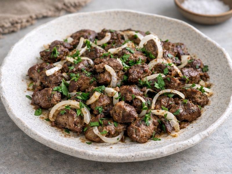 Tavuk Ciğeri Tarifi