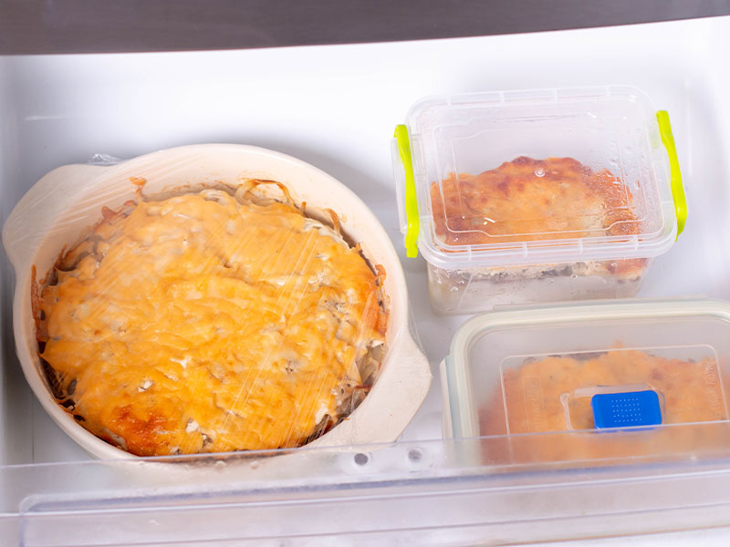 İç malzemeyi önceden iyice soğutun