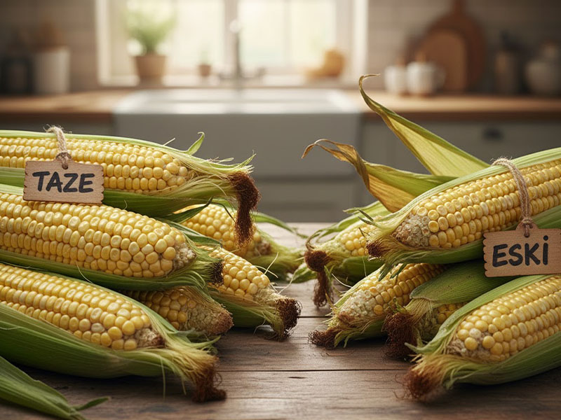 Mısırlar Taze Halde Saklanmalıdır