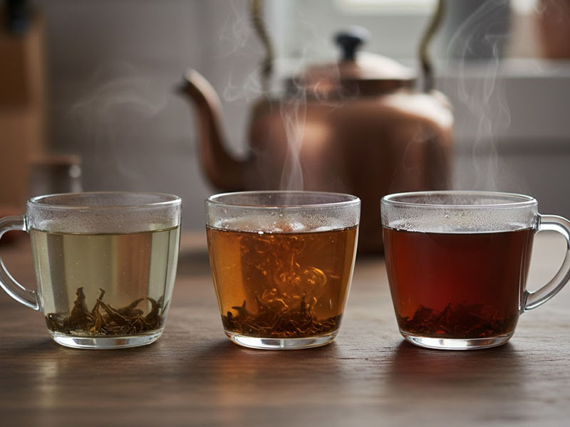 Sıcak Suyun Çay Üzerindeki Etkisi