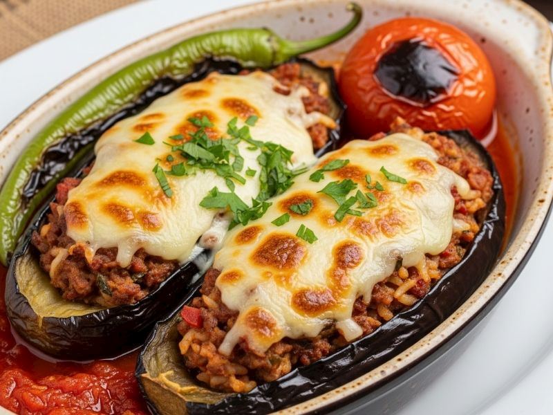 Kaşarlı Karnıyarık Tarifi