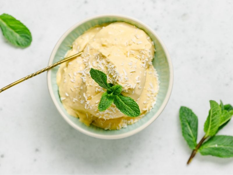 Mango Hindistan Cevizli Dondurma