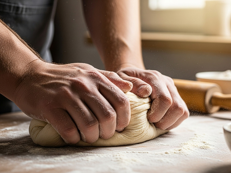Hamuru Özenle Yoğurun