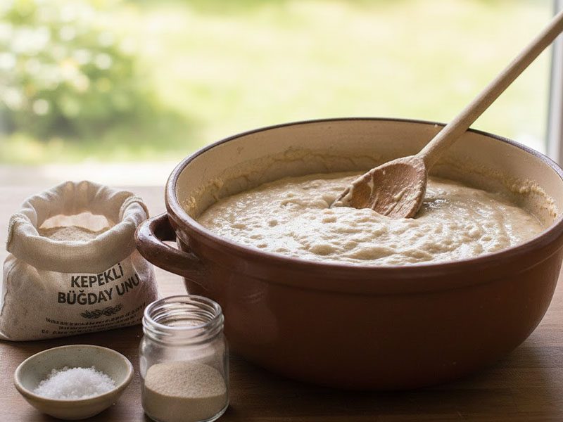 Az Mayayla Tencerede Ekmek Yapmanın Püf Noktası