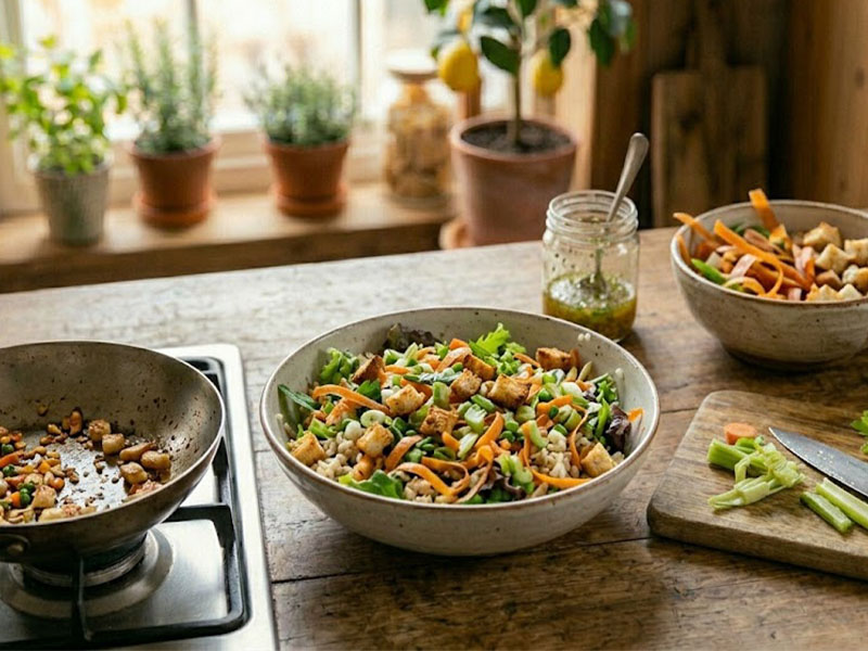 Salatalarda Yaratıcı Olun