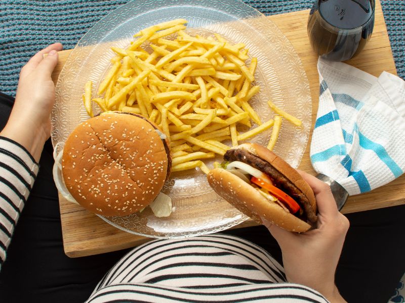 hamilelikte fast food tüketimi