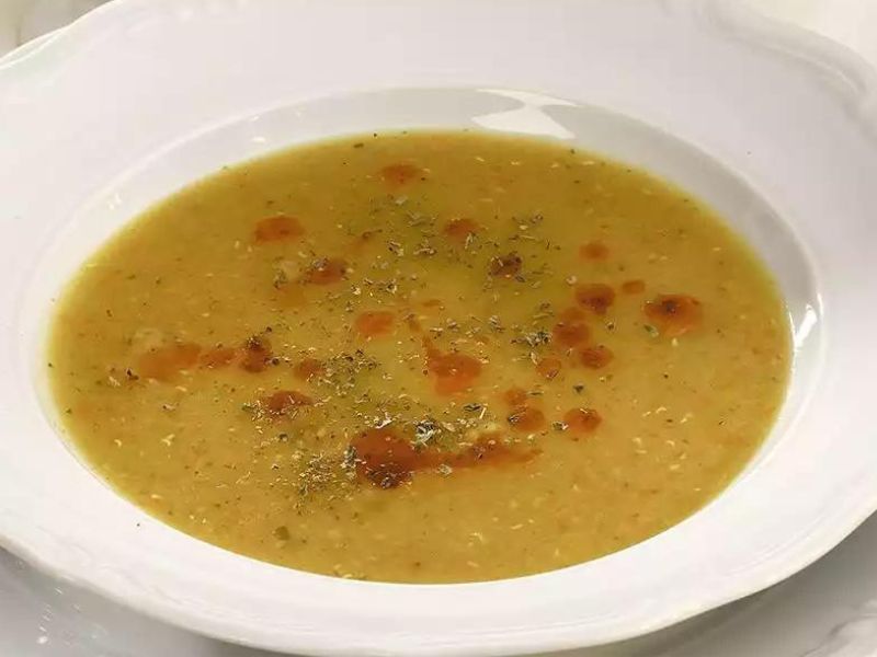 meyaneli mercimek çorbası