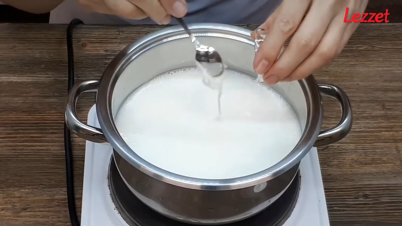 süte eklenen damla sakızı