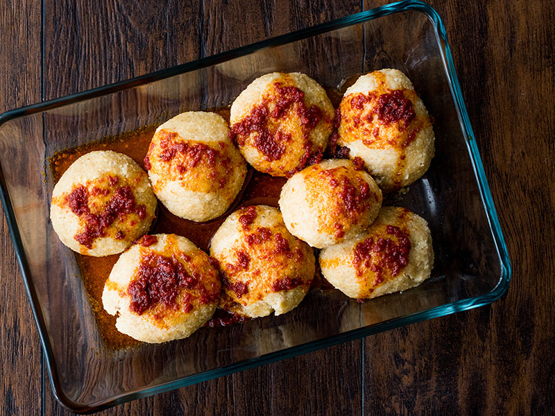 Fırında Kıymalı Patates Topları