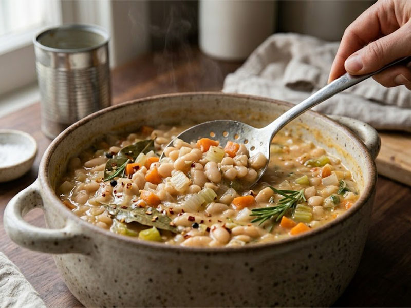 Fasulyeyi Kendi Suyunda Pişirme Yöntemi