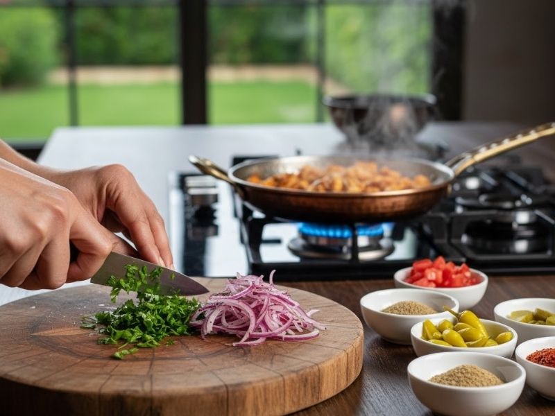 İnce Kıyılmış Taze Maydanoz