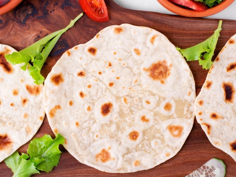 Taze Lavaş veya Tortilla