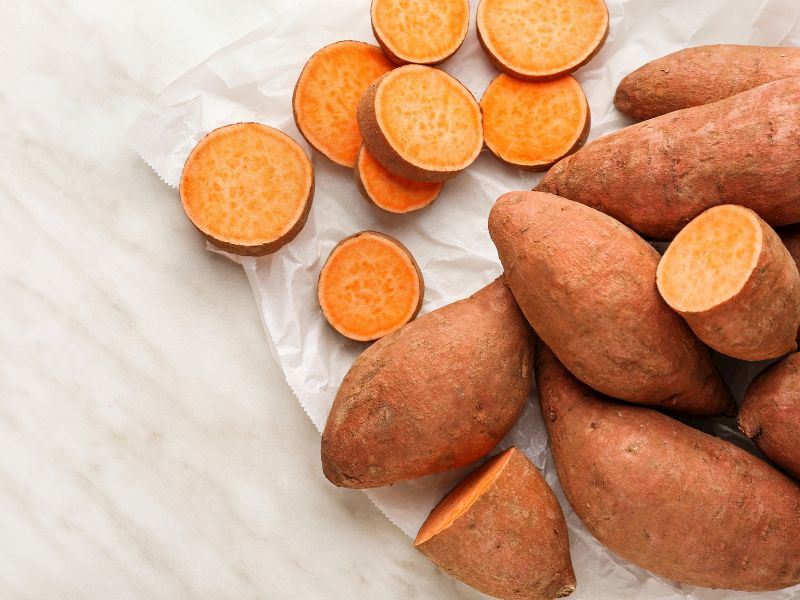 Kabak veya Tatlı Patates (Pişmiş ve Püre Halinde)