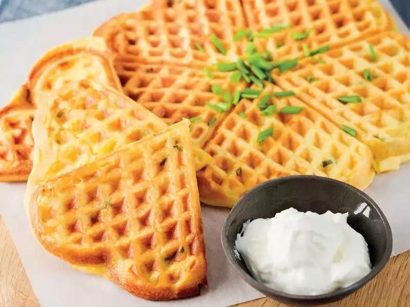 patates waffle
