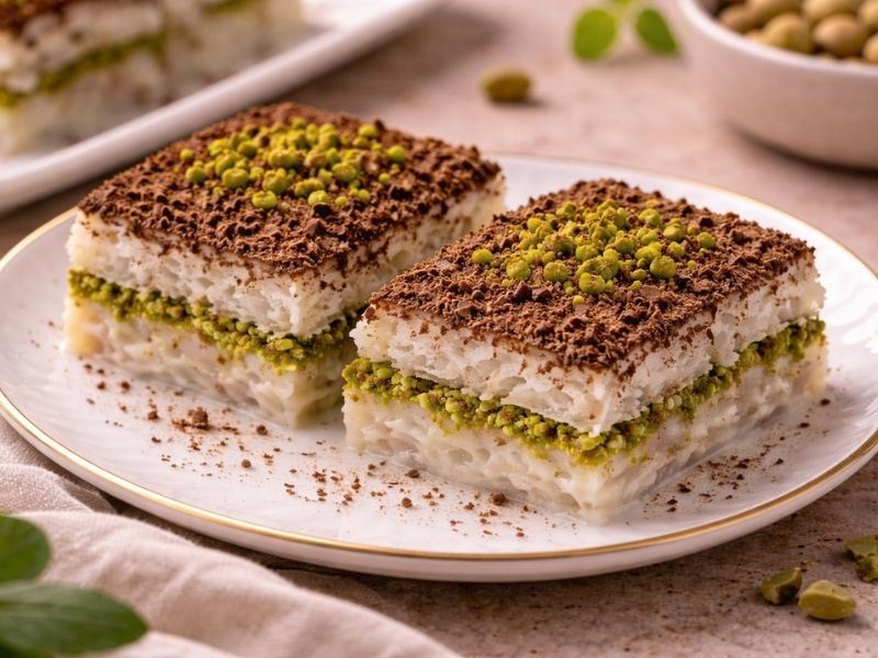 Soğuk Baklava Tadında Güllaç Tarifi