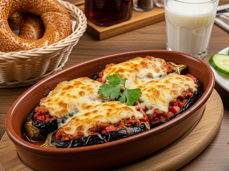 kaşarlı karnıyarık