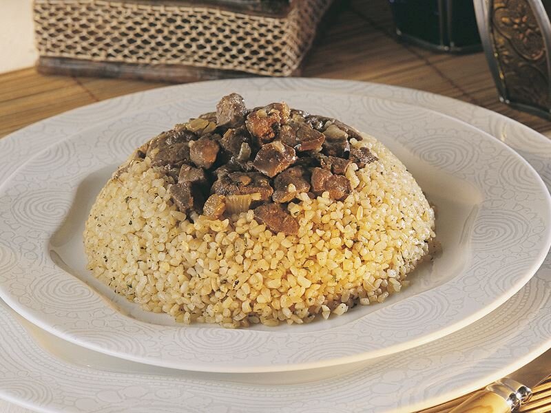 ciğerli bulgur pilavı