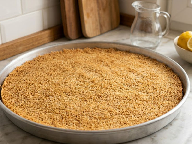 Ekmek Kadayıfını Hazırlama