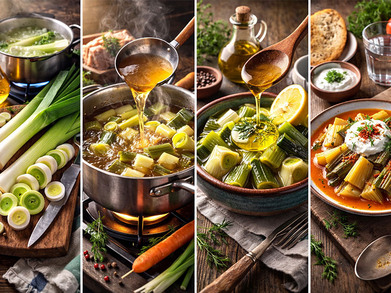 Et Suyunun Pırasa Yemeğine Katkısı