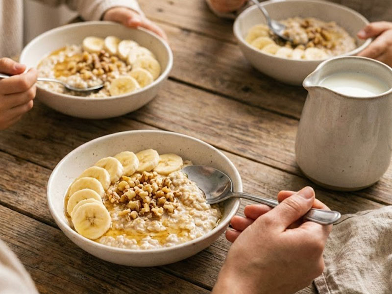 Yulaflı Muzlu Gece Lapası