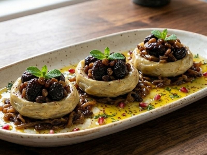 Narenciye Sosu Ve Zeytinyağı İle Ağır Pişirme