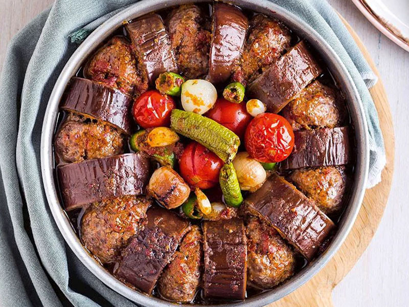 Fırında Patlıcan Kebabı