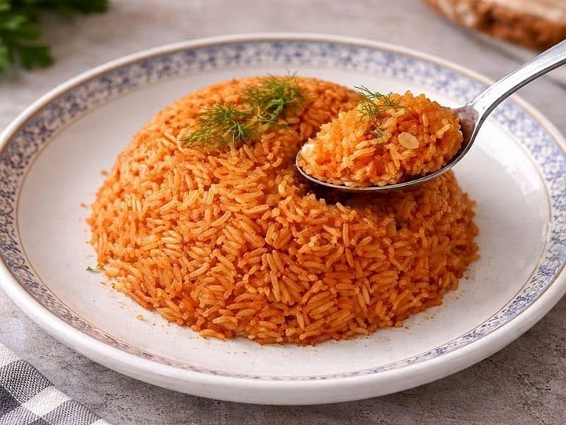 Salçalı Pilav Tarifi