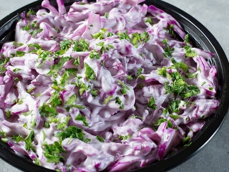 Kırmızı Lahana Mezesi Tarifi