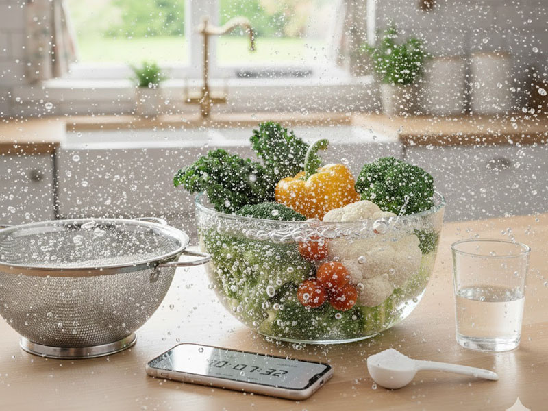 Sebzelerin Karbonatlı Suda Etkileşimi