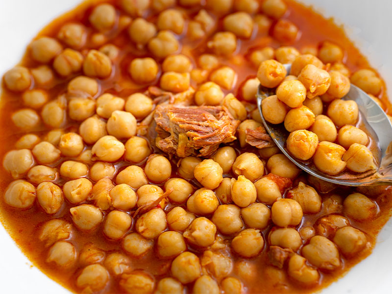 Nohutların daha hızlı yumuşaması