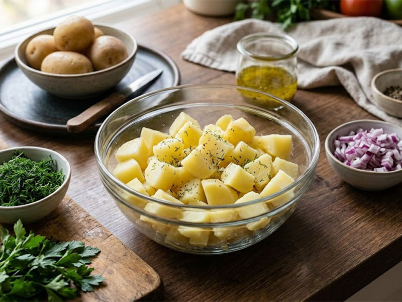 Haşlanmış Patates