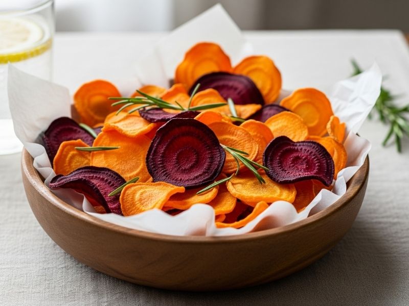 Sebze Cipsi (Havuç veya Pancar Cipsi)