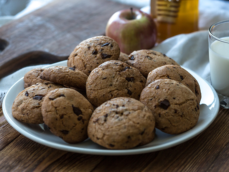 Tahinli Çikolatalı Kurabiye