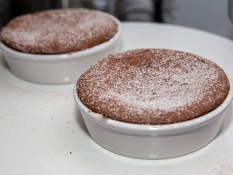 Sütlü Çikolatalı Sufle