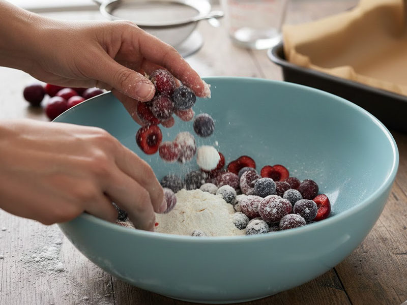 Meyveleri Una Bulamak