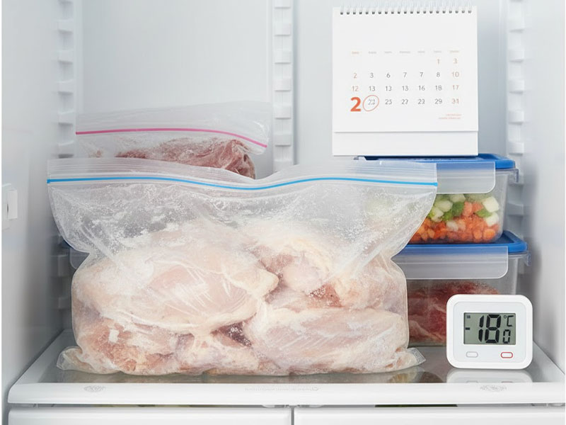 Dondurularak Saklama