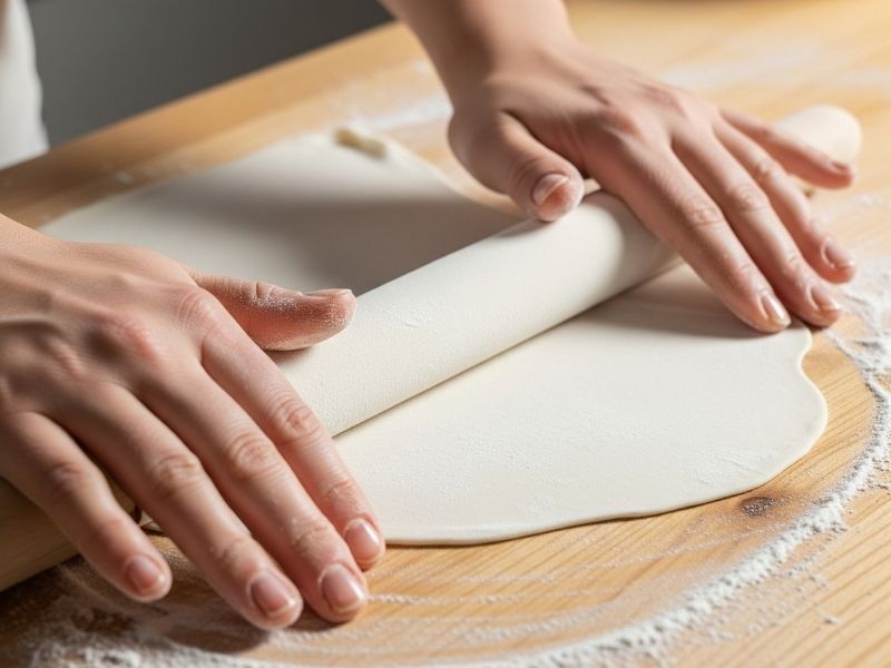 Yufkaları incecik açın ama dikkatli taşıyın