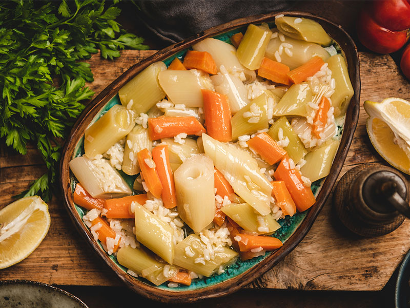 Zeytinyağlı Pırasa