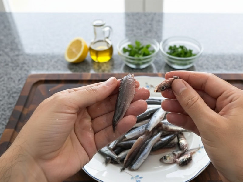 Sarmaları sıkı ama nazikçe dizin