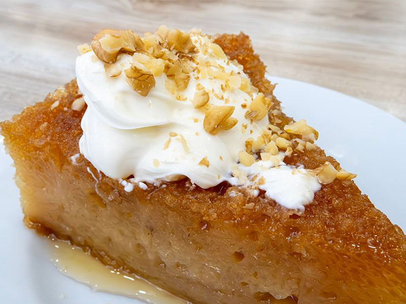 Kaymaklı Ekmek Kadayıfı