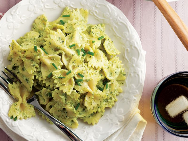 Kremalı ve Ricotta Peynirli Makarna