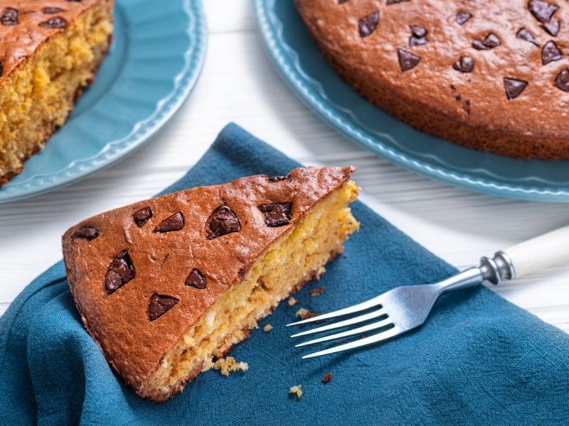 Parça Çikolatalı Kek