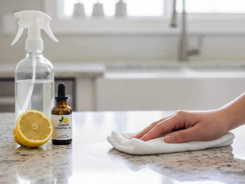 Karışık Doğal Sprey ile Günlük Bakım