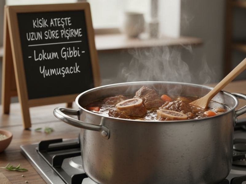 Kısık Ateşte Uzun Süre Pişirme