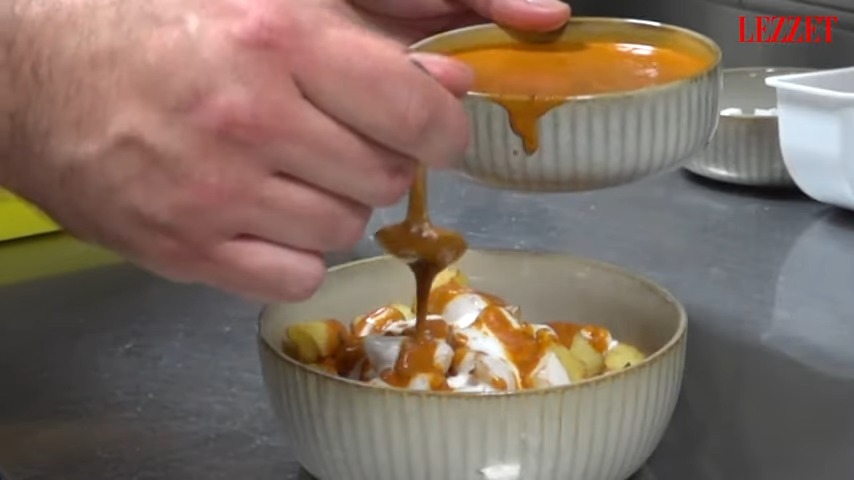 patateslere eklenen sos