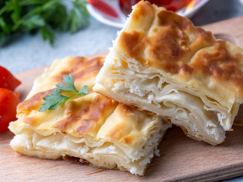 Tavada Su Böreği