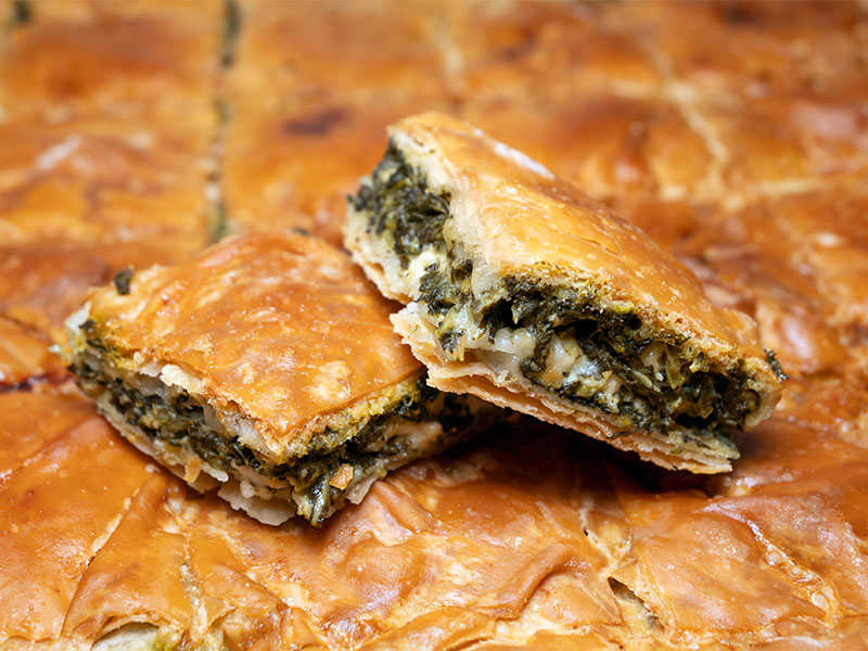 Kalın Katlı Börek Seçeneği