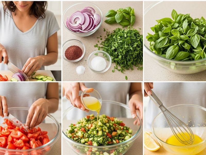 Osmanlı Salatası Yapılışı 