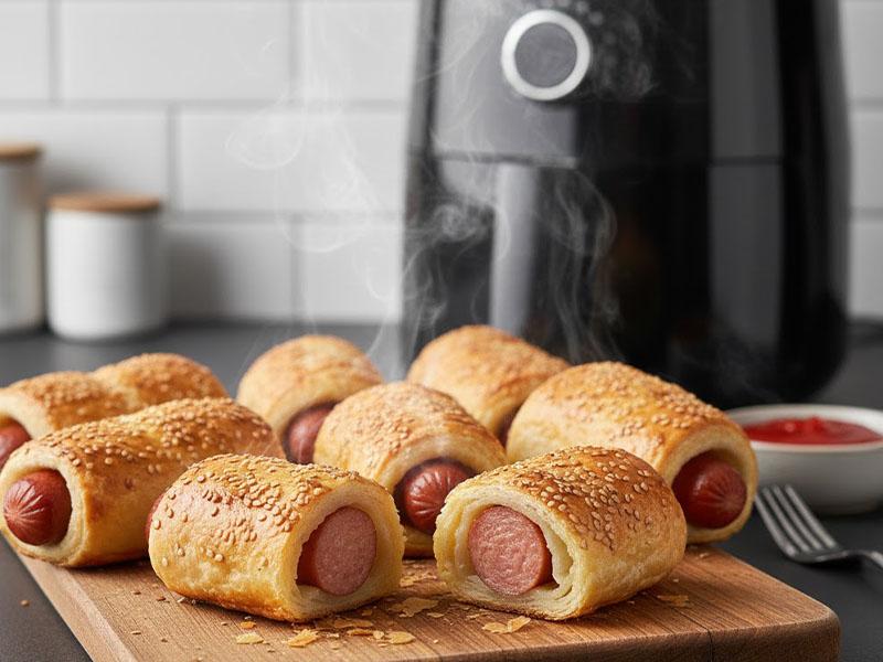 Airfryer Sosisli Rulo