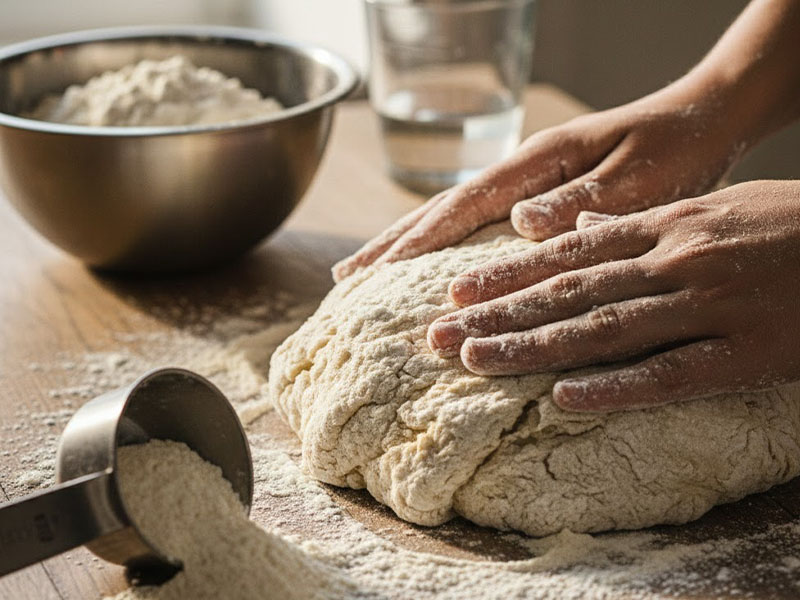Hamurun Aşırı Unlu Olması